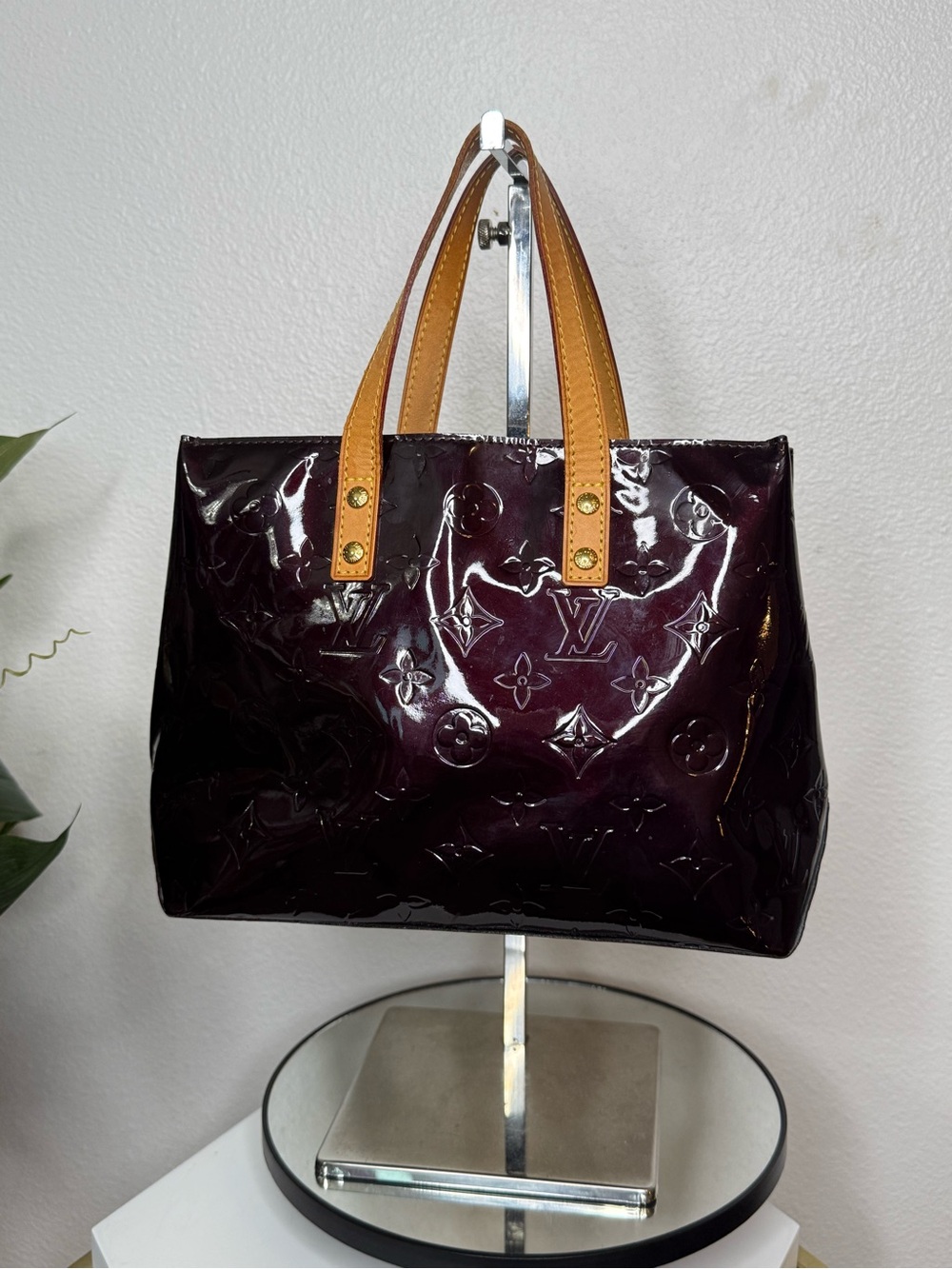 Louis Vuitton Vernis Reade PM Tote – Amarante | MI3058 | Made in France